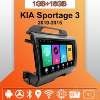 Automobilio radijas Android Auto Carplay, skirtas KIA Sportage 3 2010-2015 Multimedijos grotuvo galvos blokas Stereo GPS navigacija BT WIFI 1+16GB 1+16GB orange