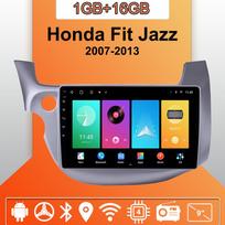 Android Carplay automobilinis radijas, skirtas Honda Fit Jazz 2007-2013 Multimedijos grotuvo galvos blokas Stereo GPS navigacija BT WIFI 2+32GB 1+16GB,LHD