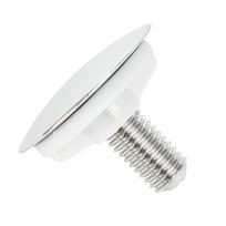 Kriauklės čiaupo dangteliai ABS plastikinis dangtelis Dekoratyvinis dangtelis white