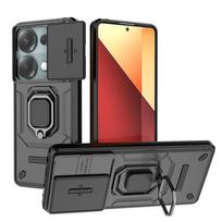 For Xiaomi Redmi Note 13 Pro 4G Case Shockproof Armor Slide Lens Protection Funda for Redmi Note13 Pro 13Pro 4G Ring Stand Cover Redmi Note 13 Pro 4G juoda