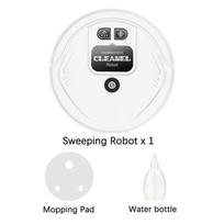 Automatinis šlavimo robotas dulkių siurblys Išmanusis šluostymas valymo mašina šlapias ir sausas dvejopo naudojimo įkraunamas buitinis drėkintuvas rechargeable juoda
