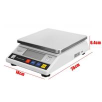 6kg 0.1g Skaitmeninės Elektroninės Dietinio Maisto Svarstyklės Svorio Matavimui Pašto Pašto Svarstyklės - Tarptautinės 3KG white