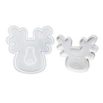 Trendy Large Christmas Sturdy Silicone Mold for Resin Castes Epoxy Tray Dish Molds Craft Supplies Jewelry Holder Making 2 white