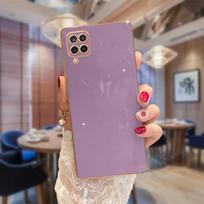 Luxury Plating Ring Holder Stand Case For Samsung Galaxy A12 A51 A71 A22 M33 M53 A21S A31 A03S 4G 5G Silicone Back Cover A 12 51 A12 (4G 5G) gray