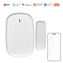 Tuya ZigBee išmanusis lango durų vartų jutiklis durų lango atidarymo uždarymo detektorius namų sauga balta