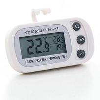 Vandeniui atsparus skaitmeninis virtuvės šaldytuvas Termometras LCD ekranas šaldytuvo šaldiklio temperatūros jutikliai balta
