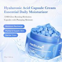 Medicube Hyaluronic Moisturizing Capsule Cream 55g/1.94oz gray