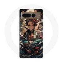 Coque Maniacase pour Google Pixel 7 Pro demon slayer Tanjiro anime manga juoda