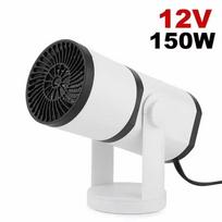 Žieminis 12V 150W automobilio šildytuvo ventiliatoriai elektrinis aušinimas priekinio stiklo atitirpinimo aprasojimo šalinimo aprasojimo stabdiklis prieš paleidimą pašildymas sulankstomas šildytuvas 12V