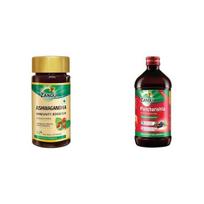 Zandu Ashwagandha Capsules- 60 Veg capsules & Zandu Pancharishta 650ml