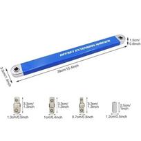 Professional Zero Offset Extension Wrench Tight Space Extension Tool Auto Repair Home Tool Set Demolition Tool