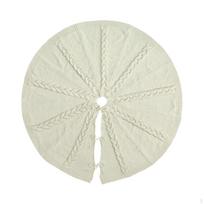 Christmas Tree Skirt ,Christmas Decoration Apron smėlis