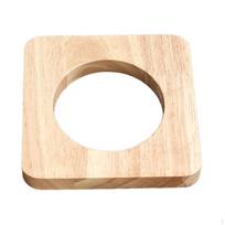Coffee Cup Holder Filter Tray Shelf Wooden for Restaurant geltona