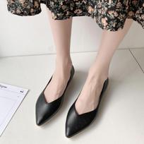 Fashion Black Office Shoes for Women 2024 Normal Leather Casual Ladies Summer Footwear Low Heel Elegant Pointed Toe Young on Sale Y2k 40 gray