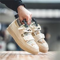 Fashion Casual Sneaker Apring and Autumn Loafers Wear-resistant Ventilate Men's Casual Shoes Soft and Comfortable Shoes for Men New 39 smėlis