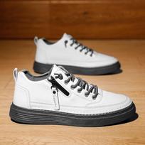 Fashion Skateboard Casual Sneaker Loafers Ankle Boots Sports and Leisure Men's Autumn Sneakers Casual Shoe Platform Sports Shoes Fashion 44 juoda