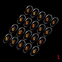 10 porų silikoninių varžtų ant nosies pagalvėlių. black