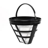 Reusable Coffee Filter Basket Cup Style Coffee Machine Strainer Mesh K Coffee Filter black