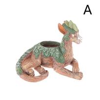 Creative Dragon Tree Planter Succulent Planter Garden Statue Dragon Flower Pot Resin Ornaments For Nature Lovers Friends Family