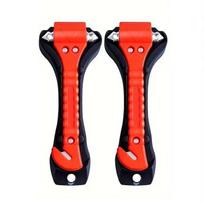2pcs 2 in 1 Mini Car Safety Hammer Life Saving Escape Emergency Hammer Seat Belt Cutter Window Glass Breaker Car Rescue Device