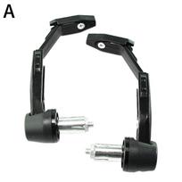Adjustable Length Universal 7/8  Handlebar Protecter Brake Lever Guard For Motorcycle Scooter ATV Mountain Bike Hand Guard black