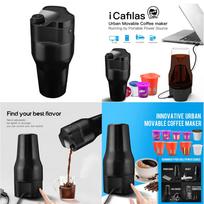 Mini Portable Manual USB Coffee Machine Espresso Maker for Heimreise Camping juoda