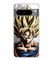 Case - MANIACASE - Google Pixel 8a Pro - Goku Dragon Ball Z - Soft - Black juoda