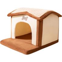 Dog Kennel House Four Seasons General Winter Warm Small Dog Detachable Removable Mobile Washing Cat Kennel Pet Supplies S
