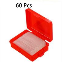 Daugiafunkcinė dvipusė lipni juosta, atspari vandeniui, nuimama daugkartinio naudojimo nano lipni tvirtinimo juosta sienoms medinėms plytelėms plastikui ir metalui 60pcs