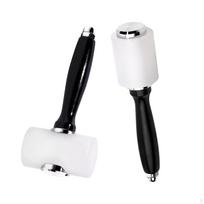 2Pcs Leather Carving Hammer T Head Shape Nylon Practical Manual Leathercraft Mallet Hand Tool