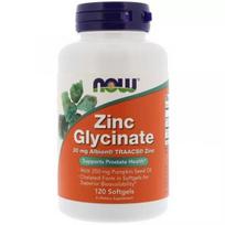 Now Foods - ZINC GLYCINATE 30mg., 120 SGELS