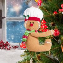 Gingerbread Tree Topper Decoration,Xmas,Creative,Modern Art,Home Furnishing Cute