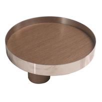 Minimalistinis Modernus Imituoto Medžio Rašto Metalinis Geometrinis Padėklas Ornamentai Modelinė Patalpa Interjeras Minkšta Dekoro Svetainės Darbalaukio Dekoro Padėklas gray