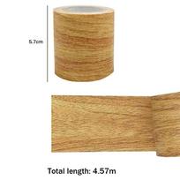 1PCS Roll Realistic Woodgrain Repair Adhensive Duct Tape For Home Furniture Care ADM Tape geltona