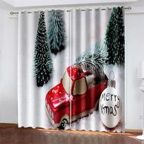 Animacinio automobilio rašto austos užuolaidos Miegamojo užtemdančios užuolaidos su dviem nepriklausomomis užuolaidomis kairėje ir dešinėje 132cmx160cm black