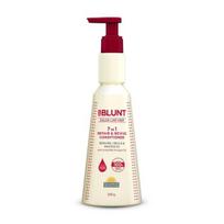BBLUNT 7 in 1 Repair & Revive Conditioner for Upto 100% Damage Repair - 250 g | Addresses 7 Signs of Hair Damage | Enriched with Ceramides & Argan Oil white