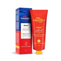 Aqualogica Detan+ Švelnus tirpstantis šveitiklis - 50 g | Švelniai šveičia | Pastebimai pašalina įdegį, kad oda būtų šviesesnė ir lygesnė | Vyrams ir moterims