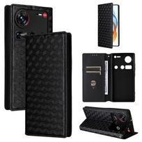 Flip Cover For ZTE nubia Z70 Ultra Case [Flip Vintage Leather] Shockproof Durable Retro Phone Case for ZTE nubia Z70 Ultra juoda