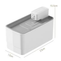 Automatinis naminių gyvūnų vandens dozatorius su cirkuliaciniu filtru katėms 23x12x15.5 cm balta