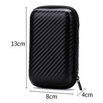 Rectangular EVA Bag for Headphones and Wireless Microphone Storage 13*8*4