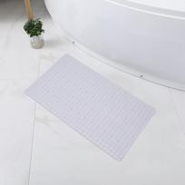 40*71cm Vonios Virtuvės Baseino Neslystantis Kilimėlis Su Siurbtukais Tualeto Vonios Kilimėlis Dušo Kambario Apsaugos Nuo Kritimo Kilimėlis 40*71cm balta