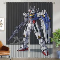 Blackout Curtain for Room 2 Panel Gundams Modern Living Room Curtains Home Interior Curtains Shades Partition Tulle for Bedroom W50xH70cmx2pcs-CL