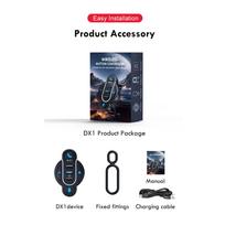 Universal Smart Wireless Remote Control Waterproof Bluetooth 5.4 Media Controller for Helmet Earphone Motorcycle Bike Handlebar juoda