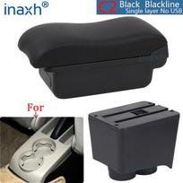 For Volkswagen Polo Armrest For VW Polo 9N 3 Car Armrest box Curved surface Interior parts Storage box car accessories 2002-2009
