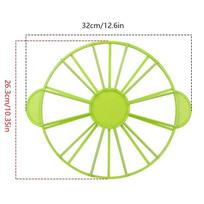10/12 Slices Cake Equal Portion Cutter Round Bread Cake Mousse Divider Slice Marker Baking For Household Kitchen Utensils