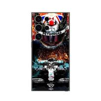 Coque Samsung Galaxy S25 Ultra lewis hamilton mercedes 44 Maniacase juoda