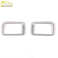 Fits 21 Tank 300A Models: Stainless Steel Air Outlet Trim Ring & Center Column Air Conditioning Patch. white