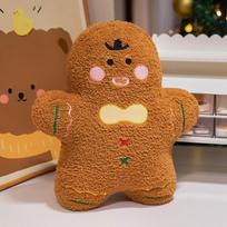 Christmas Throw Pillows Gingerbread Christmas Tree Biscuits Cartoon Dolls Back Cushion Birthday Christmas Gifts Home Decor see choice opton