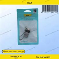 PISEN suderinamas su Apple USB TF OTG kortelių skaitytuvas ir USB atmintinės konverteris.