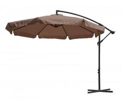 Sodo skėtis Mirpol UMB-037A, 300 cm, ruda sp.